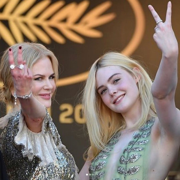 Elle Fanning at Cannes 2017