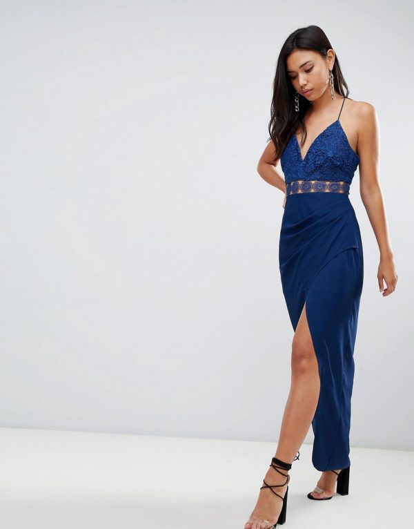 Stylestalker Emilia Wrap Maxi Dress